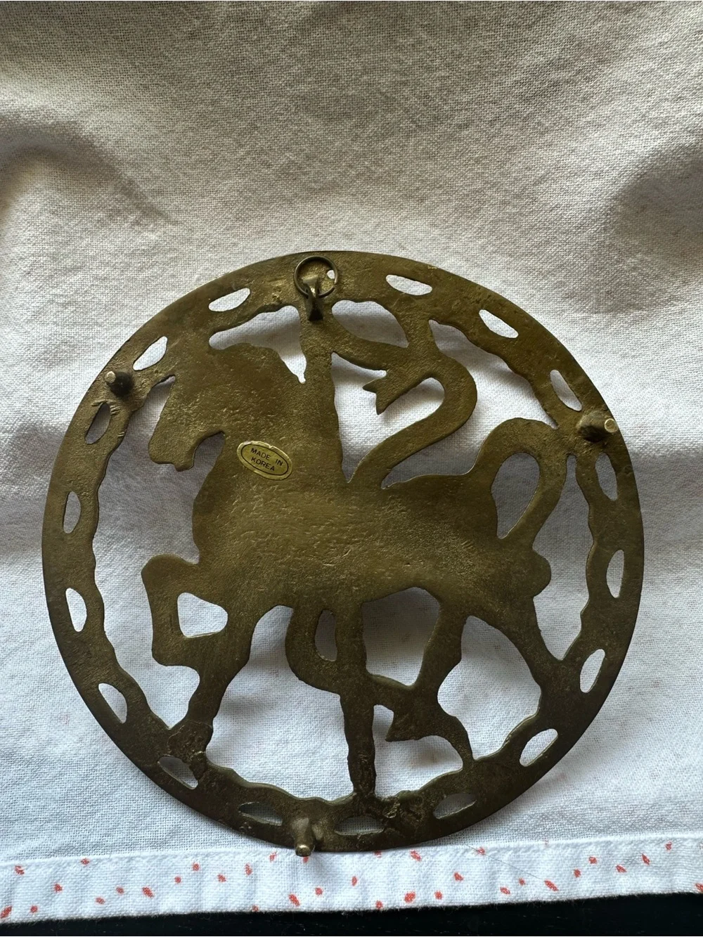 N/A vtg brass